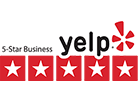 yelp 5 star badge