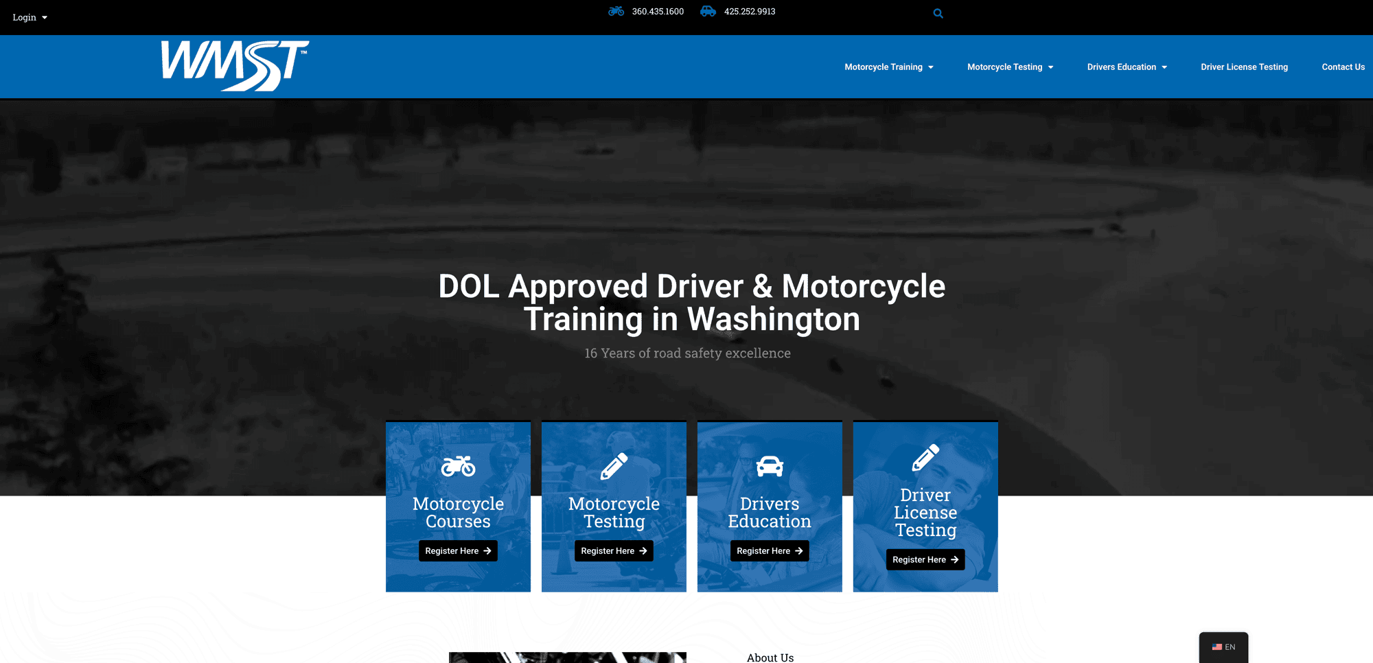 WMST website before the Venbit rebuild